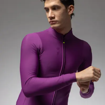 Zateplený cyklistický dres ALÉ pánský PRAGMA FONDO 3.0
