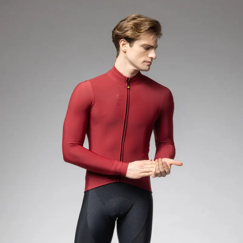 Zateplený cyklistický dres ALÉ pánský PRAGMA FONDO 3.0
