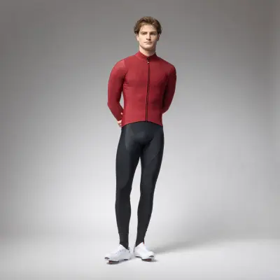 Zateplený cyklistický dres ALÉ pánský PRAGMA FONDO 3.0