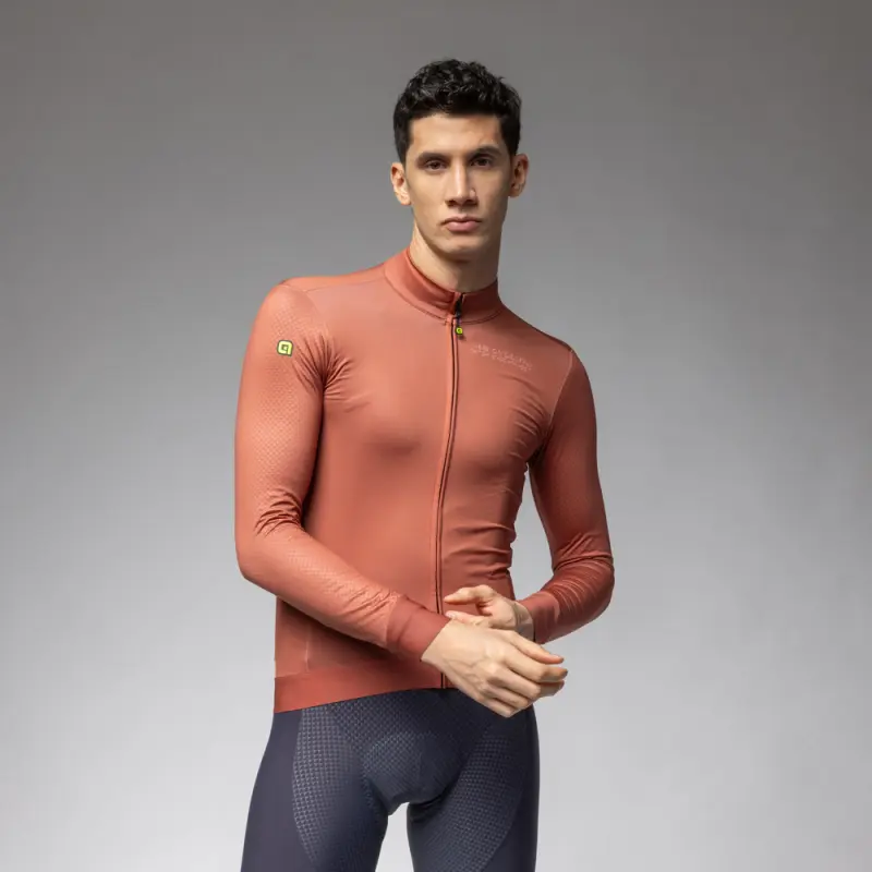Zateplený cyklistický dres ALÉ pánský PR-E FOLLOW ME 2.0