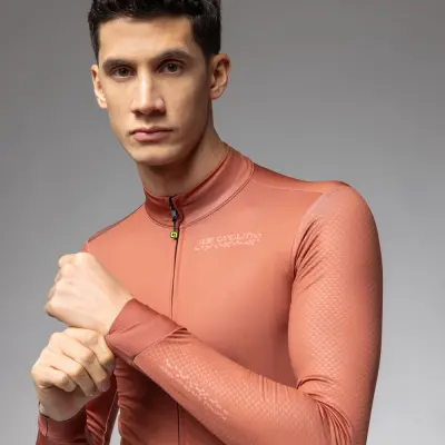 Zateplený cyklistický dres ALÉ pánský PR-E FOLLOW ME 2.0