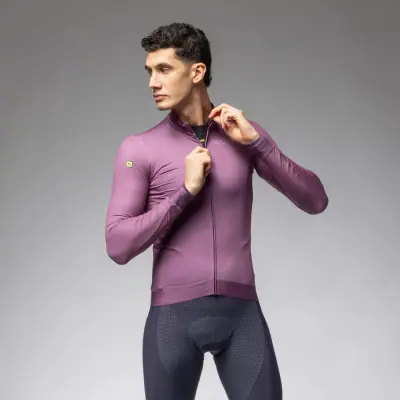 Zateplený cyklistický dres ALÉ pánský PR-E FOLLOW ME 2.0