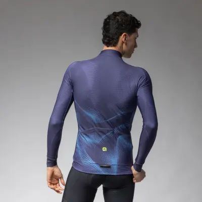 Zateplený cyklistický dres ALÉ pánský PRAGMA COSMIC