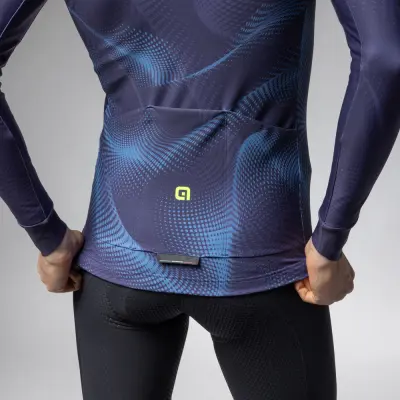 Zateplený cyklistický dres ALÉ pánský PRAGMA COSMIC
