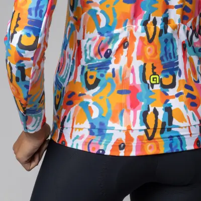 Zateplený cyklistický dres ALÉ dámský SPECIAL EDITION TRIBAL