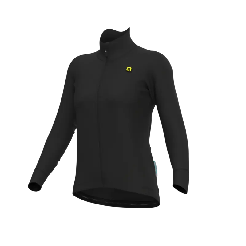 Zateplený cyklistický dres ALÉ dámský KLIMATIK K-IDRO