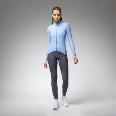 Zateplený cyklistický dres ALÉ dámský R-EV1    WARM RACE 2.0