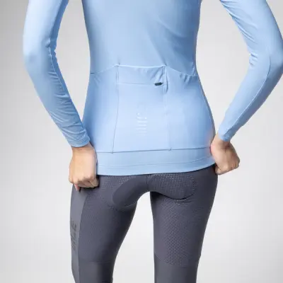 Zateplený cyklistický dres ALÉ dámský R-EV1    WARM RACE 2.0