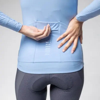 Zateplený cyklistický dres ALÉ dámský R-EV1    WARM RACE 2.0
