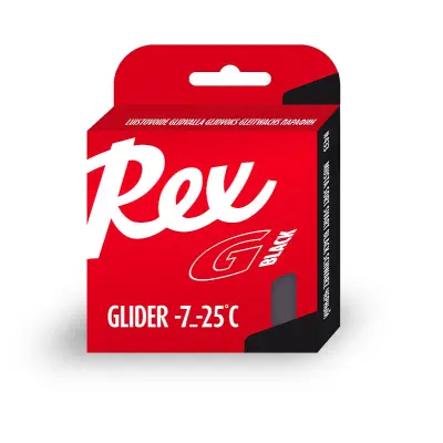 Rex Racing glide sklzový parafín 2x43g Graphite -7...-25 C