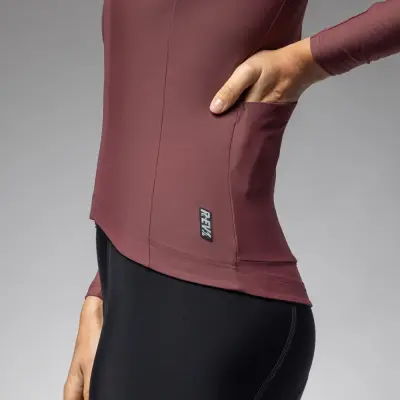 Zateplený cyklistický dres ALÉ dámský R-EV1    WARM RACE 2.0