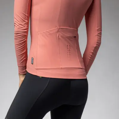 Zateplený cyklistický dres ALÉ dámský R-EV1    WARM RACE 2.0