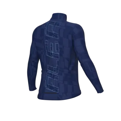 Zateplený cyklistický dres ALÉ dámský PRAGMA SCHEMA