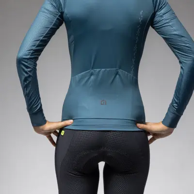 Zateplený cyklistický dres ALÉ dámský PR-E FOLLOW ME 2.0