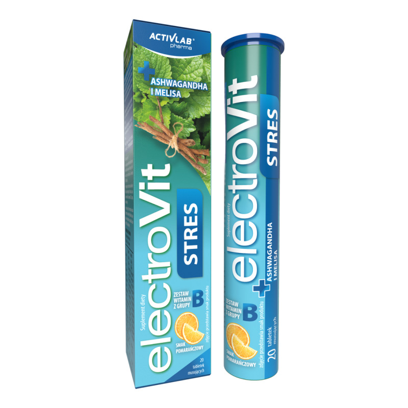 Výživový doplnok ActivLab Electrovit Stress pomaranč 20 tabliet 
