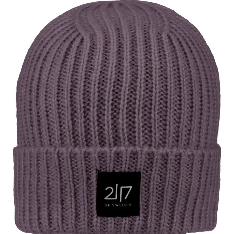Pletená čepice 2117 Hemse fialová