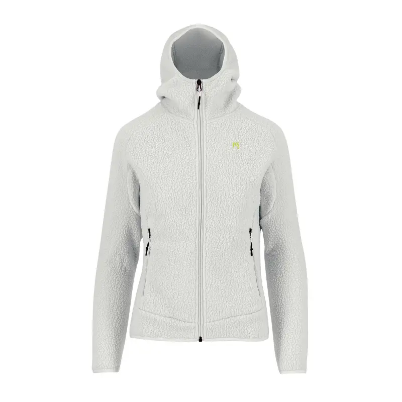 Karpos Moiazza Retro Hoodie Dámska Flíska Vaporous Gray