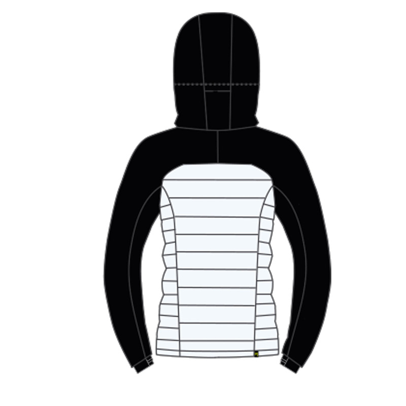 Karpos Sass Dortiga Dámska Bunda Bright White/Black