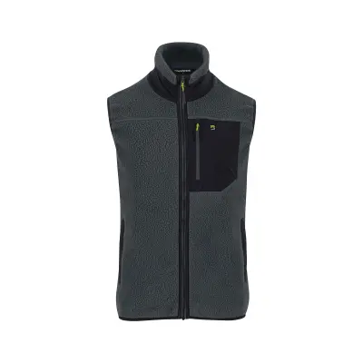 Karpos Moiazza Retro Flíska Vesta Woodl. Gray/Black