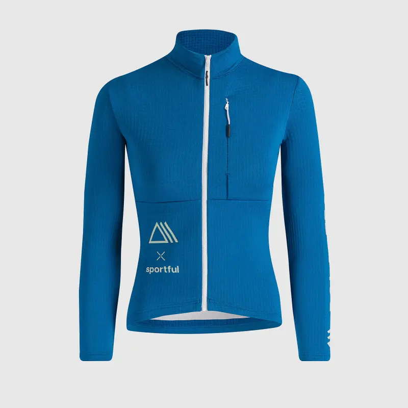 Polartec X Sportful Power dámske dres dlhým rukávom, adriatic blue