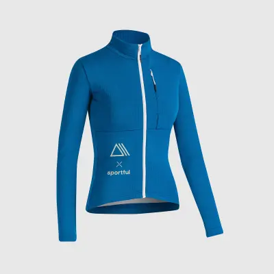 Polartec X Sportful Power dámske dres dlhým rukávom, adriatic blue