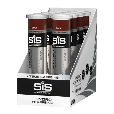 SiS GO Hydro tablety kola + kofeín 20x4,2g