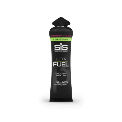 SiS BETA FUEL gél + elektrolyty malina/citrón