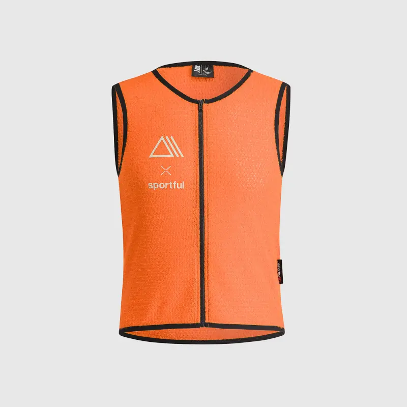 Polartec X Sportful Alpha vesta, orange