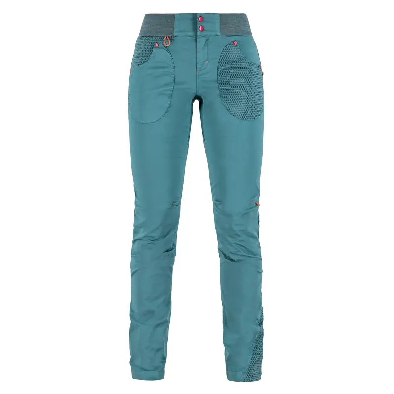 Outdoorové nohavice dámske Karpos Salice modrozelené