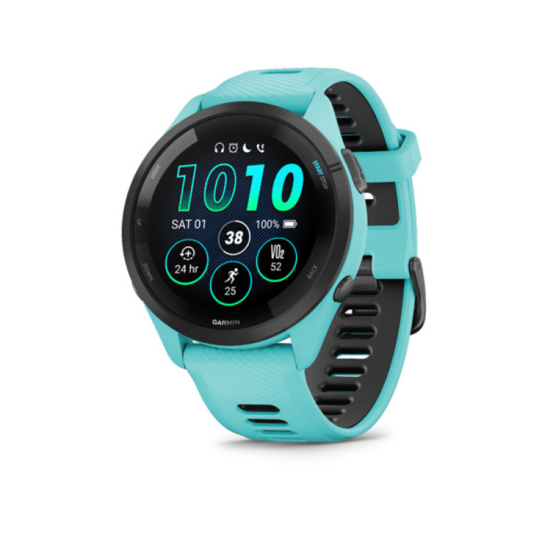 Forerunner 265, Aqua/Black