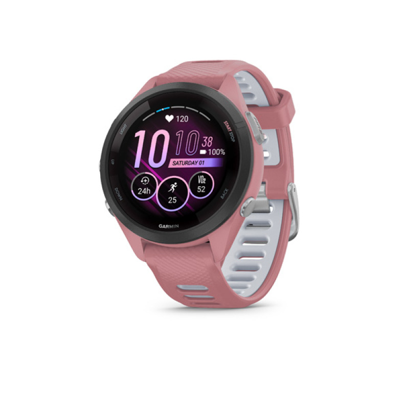 Forerunner 265S, Light Pink/Whitestone