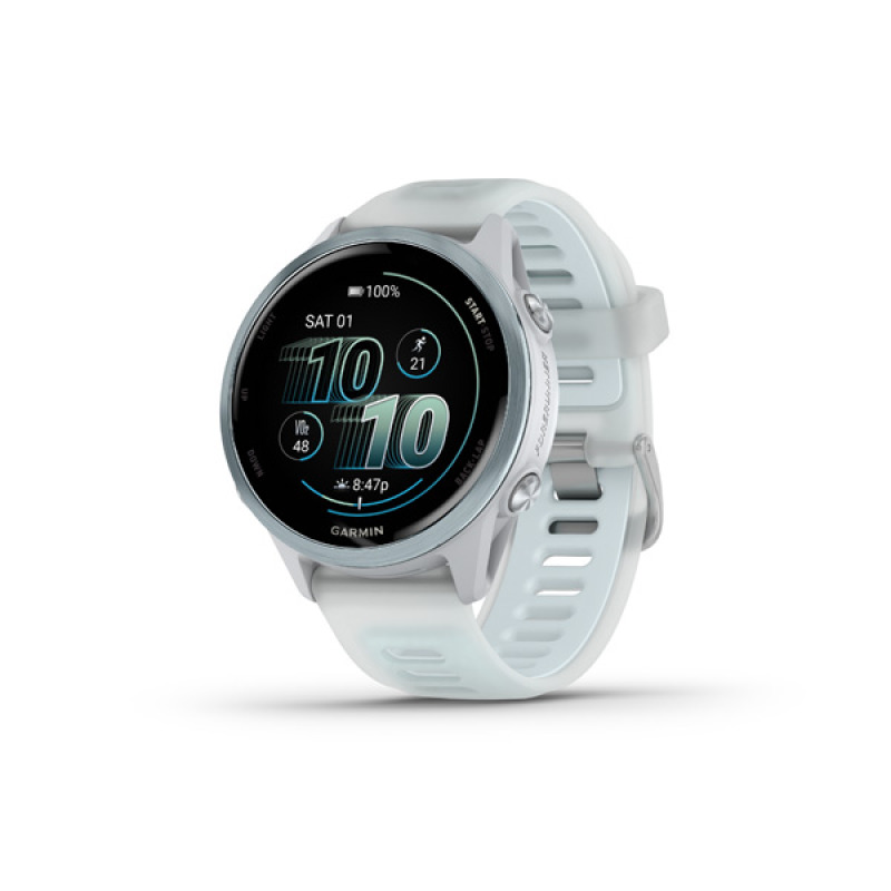 Forerunner 570 - 42mm, Whitestone/Cloud Blue