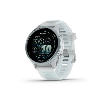 Forerunner 570 - 42mm, Whitestone/Cloud Blue