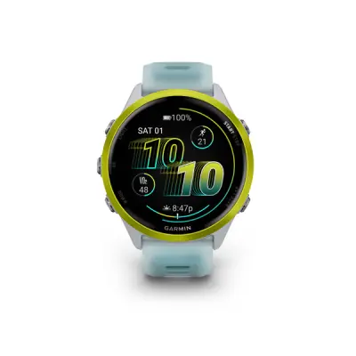 Forerunner 570 - 47mm, Whitestone/Amp Yellow