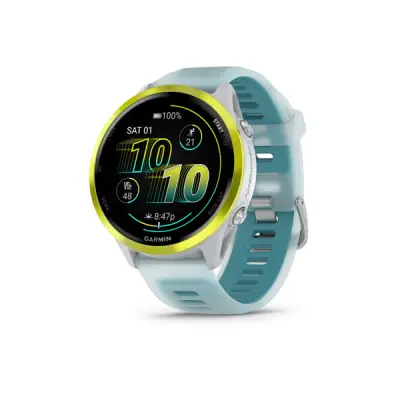 Forerunner 570 - 47mm, Whitestone/Amp Yellow