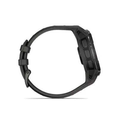 Instinct Crossover AMOLED, Charcoal Grey, Charcoal Grey silicone band