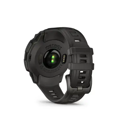 Instinct Crossover AMOLED, Charcoal Grey, Charcoal Grey silicone band