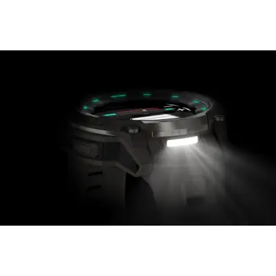 Instinct Crossover AMOLED, Charcoal Grey, Charcoal Grey silicone band