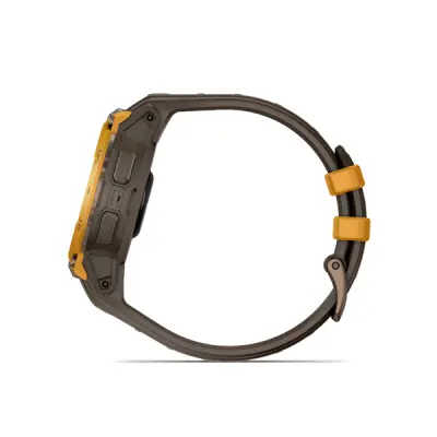 Instinct Crossover AMOLED, Bronze Sunburst, Cocoa silocone band