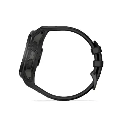 Instinct Crossover AMOLED, Tactical, Black, Black silicone band