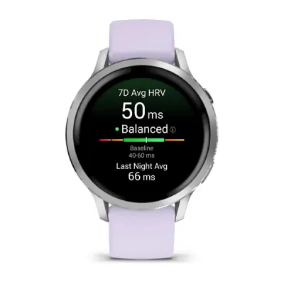 VENU 4 - 41mm, Gray/ Silver + Periwinkle