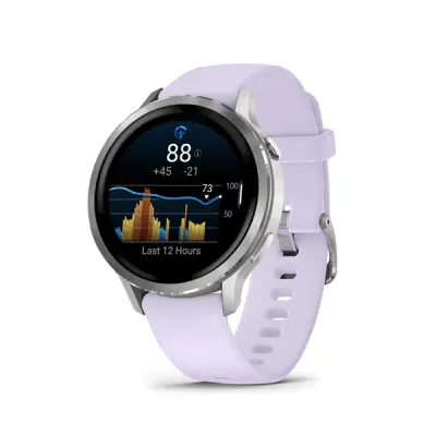 VENU 4 - 41mm, Gray/ Silver + Periwinkle