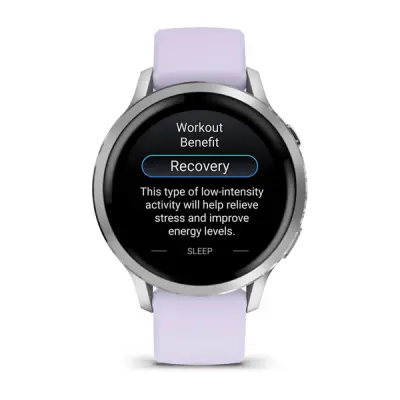 VENU 4 - 41mm, Gray/ Silver + Periwinkle