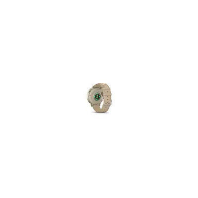 VENU 4 - 41mm, Beige/ Lunar Gold + Leather