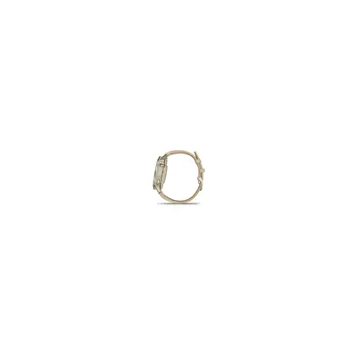 VENU 4 - 41mm, Beige/ Lunar Gold + Leather