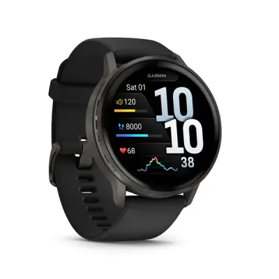 VENU 4 - 45mm, Black/ Slate + Black