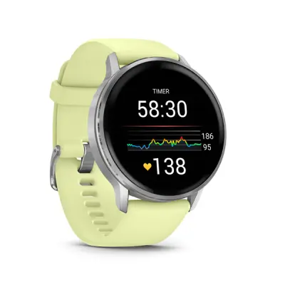 VENU 4 - 45mm, Gray/ Silver + Citron