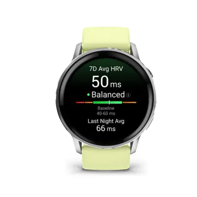 VENU 4 - 45mm, Gray/ Silver + Citron