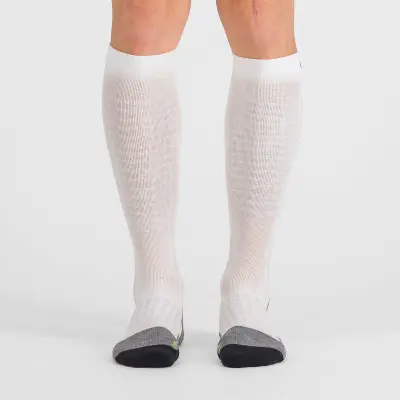 Sportful APEX LONG podkolienky biele/žlté