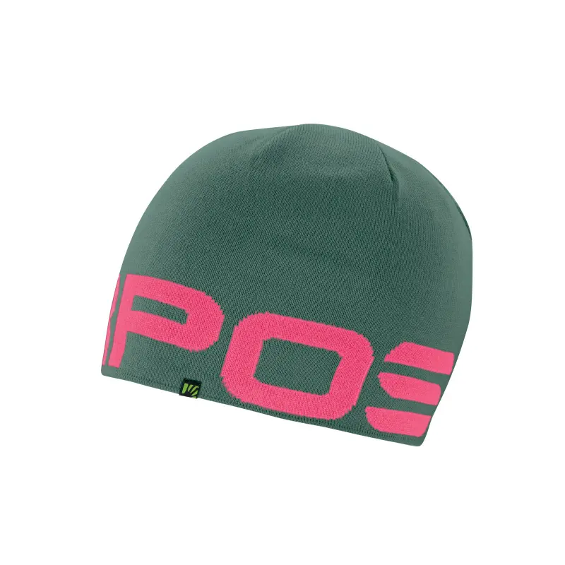Outdoorova čiapka Karpos Larin zelená/ružová